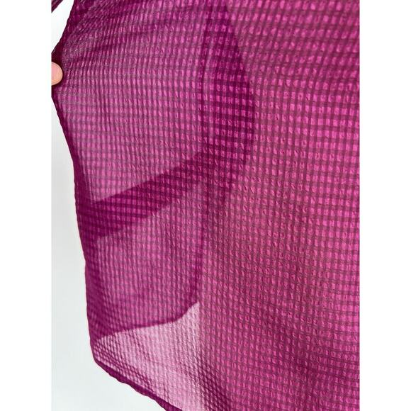 Anthropologie HD In Paris Size 6 Sheer Blouse EUC - Picture 10 of 12